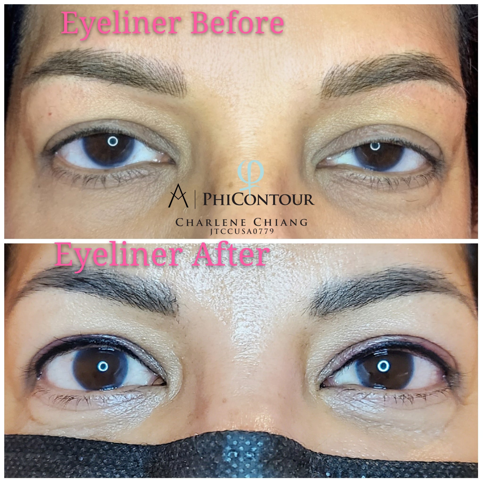 Microblading, Eyeliner