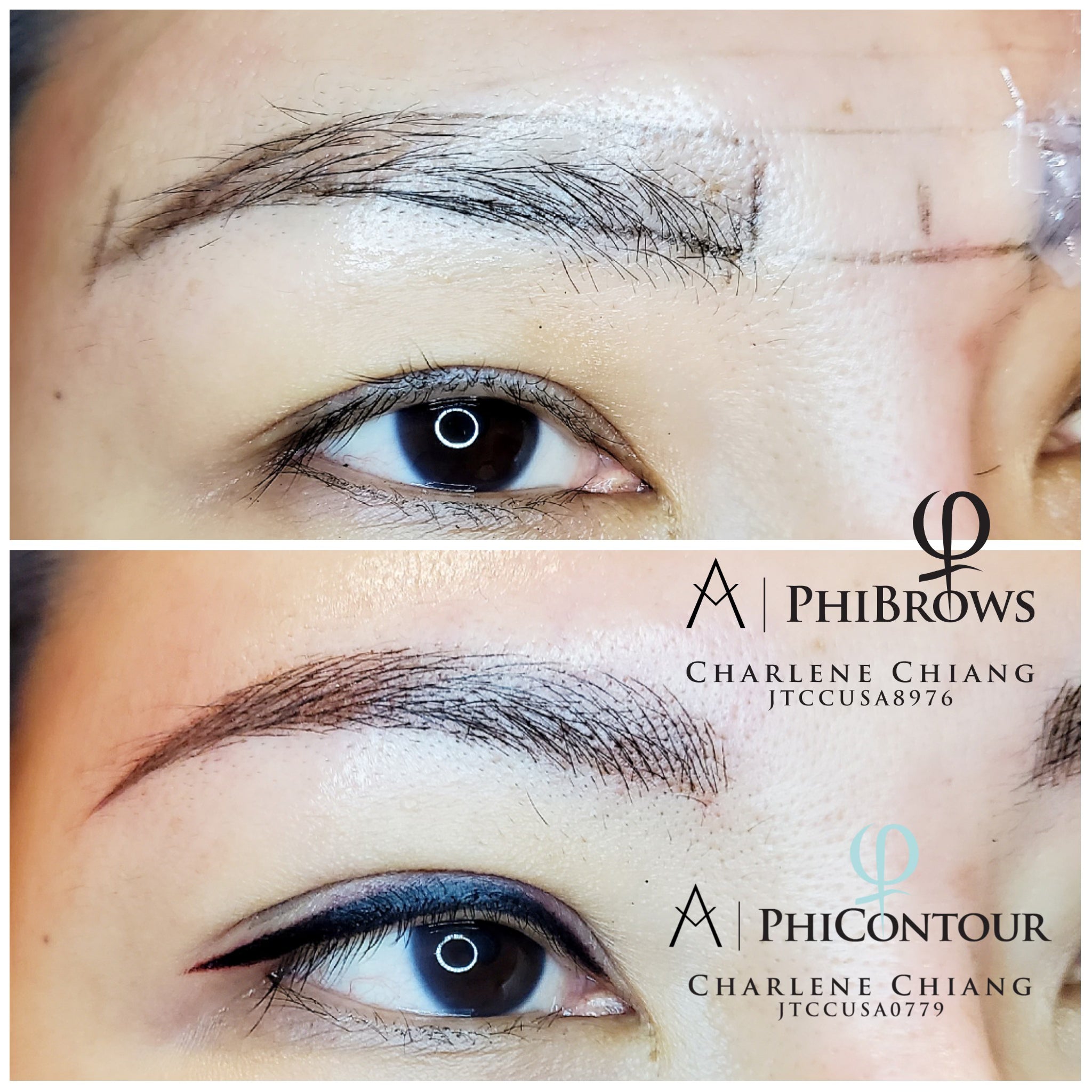 Microblading, Eyeliner