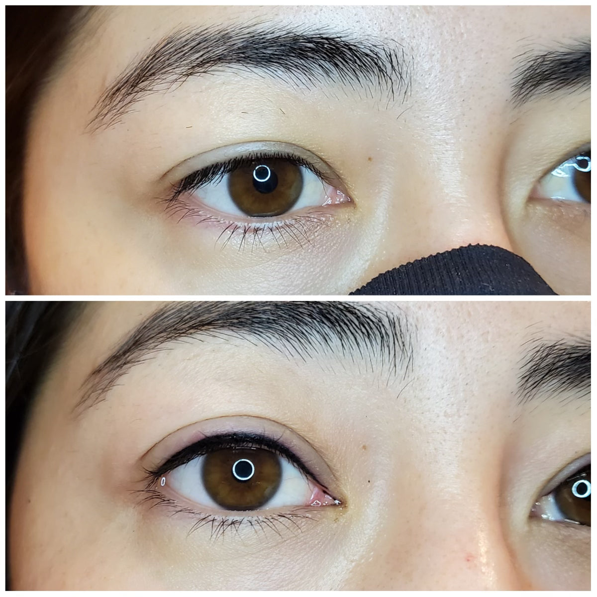 Microblading, Eyeliner