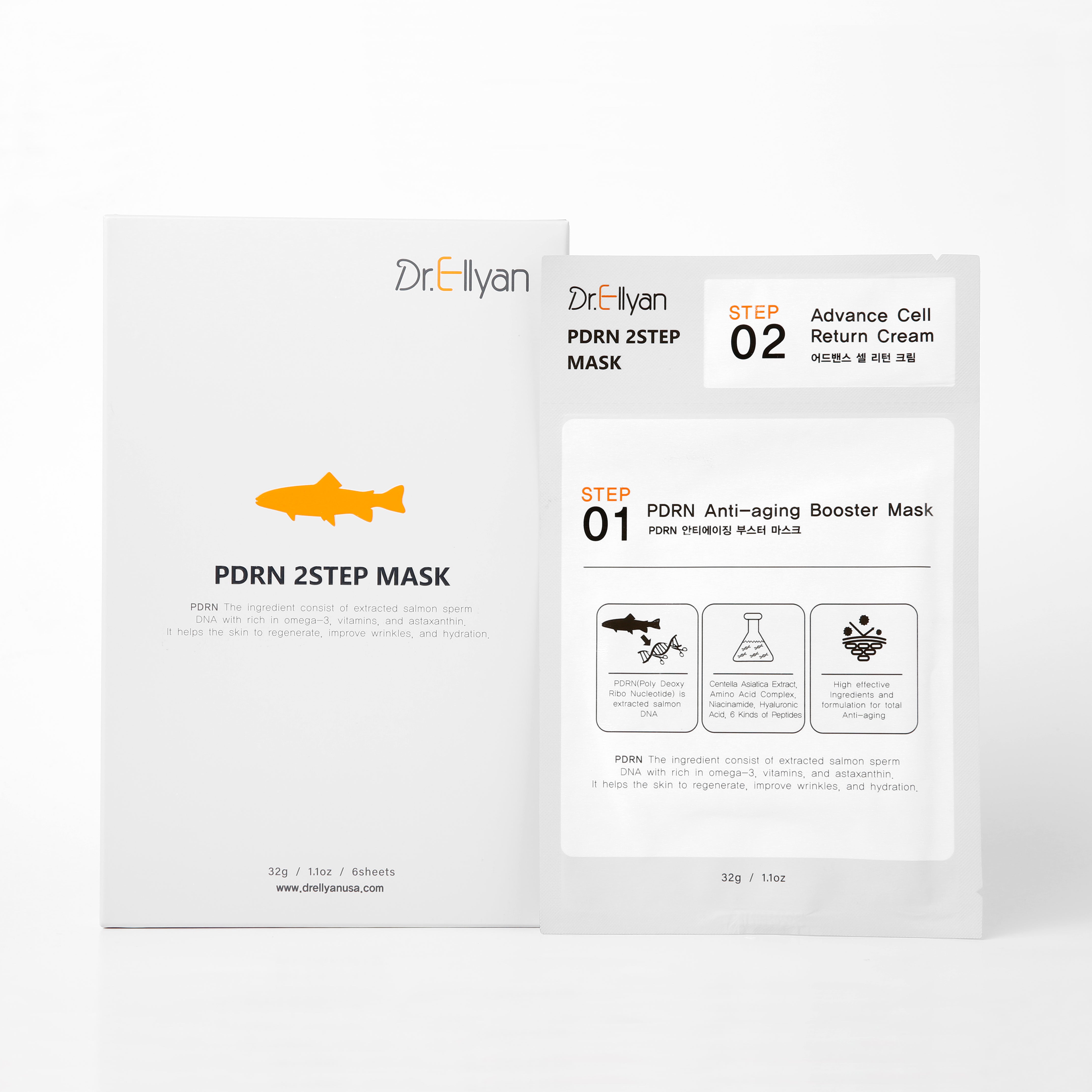 korean pdrn salmon dna mask