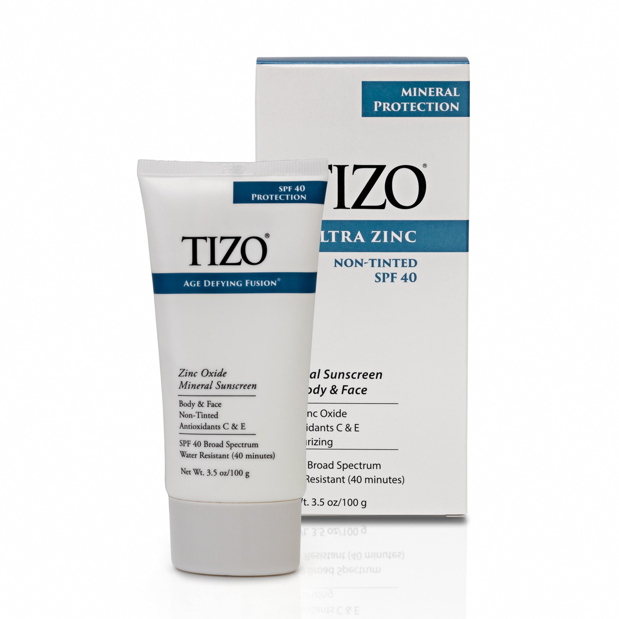 TIZO Ultra Zinc Mineral Sunscreen, Non-Tinted SPF 40 - VHB Skincare